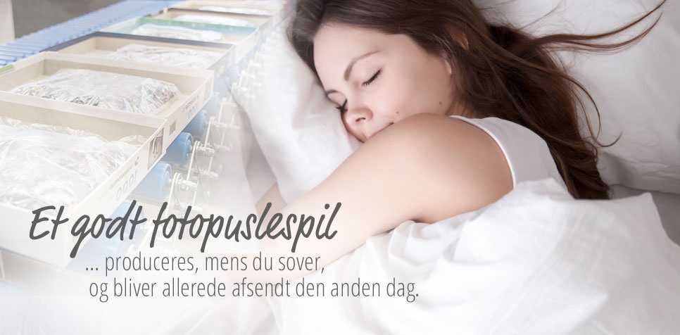 Puslespil hurtig levering